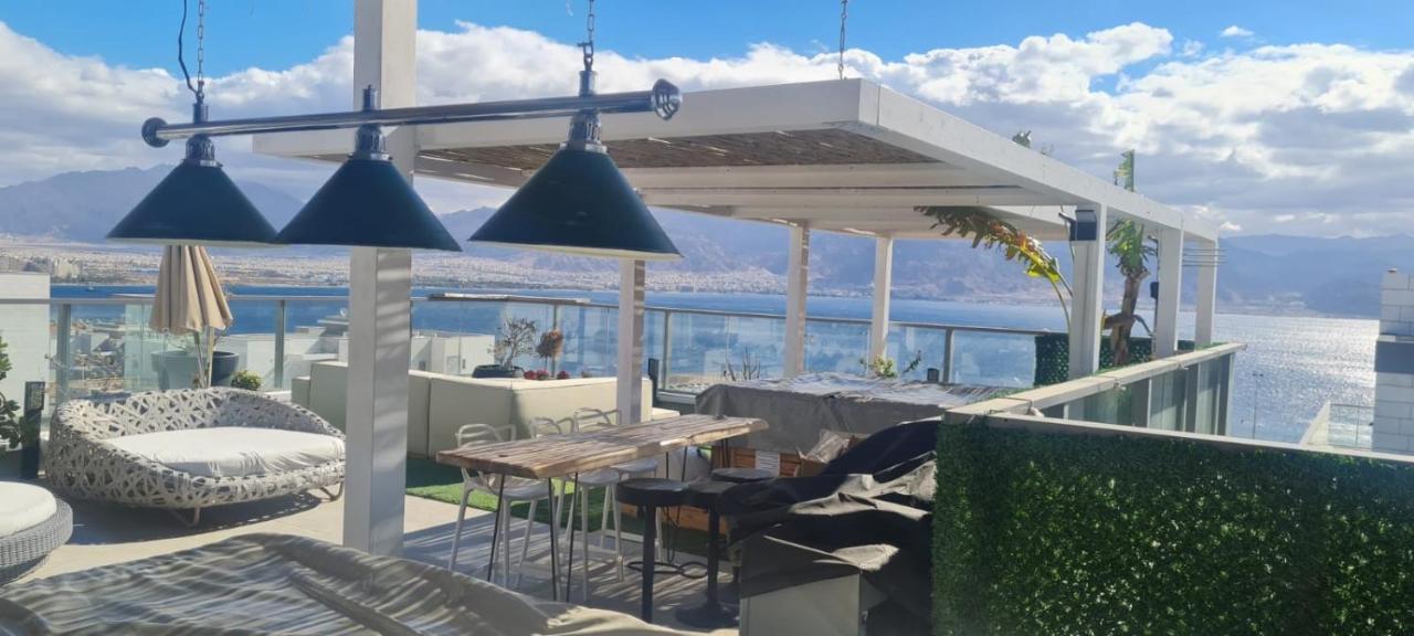 Penthouse Bay View Apartment Eilat Exterior photo
